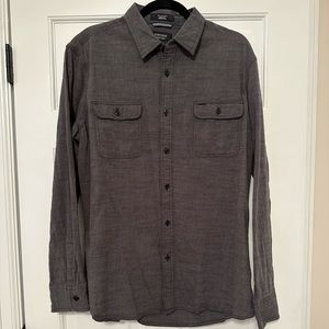 Nordstrom Brand Gray XL Trim Fit Shirt
